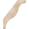 Ekena Millwork 5 1/2"W x 22"D x 28"H Funston Smooth Knee Brace, Douglas Fir BRC06X22X28FST00SDF - alternate 4